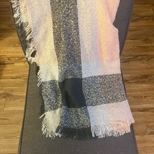 Light Pink  Blanket Scarf